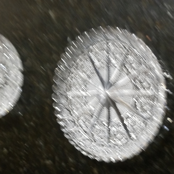 Czech Queen Lace Cut Crystal 6.25" x 1" Plate - Picture 5 of 8